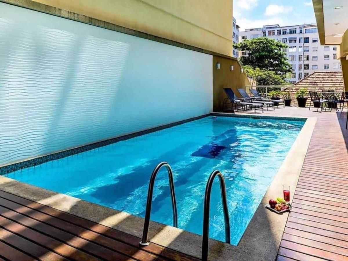 Flat Ipanema Com Garagem Apartment ริโอเดจาเนโร ภายนอก รูปภาพ