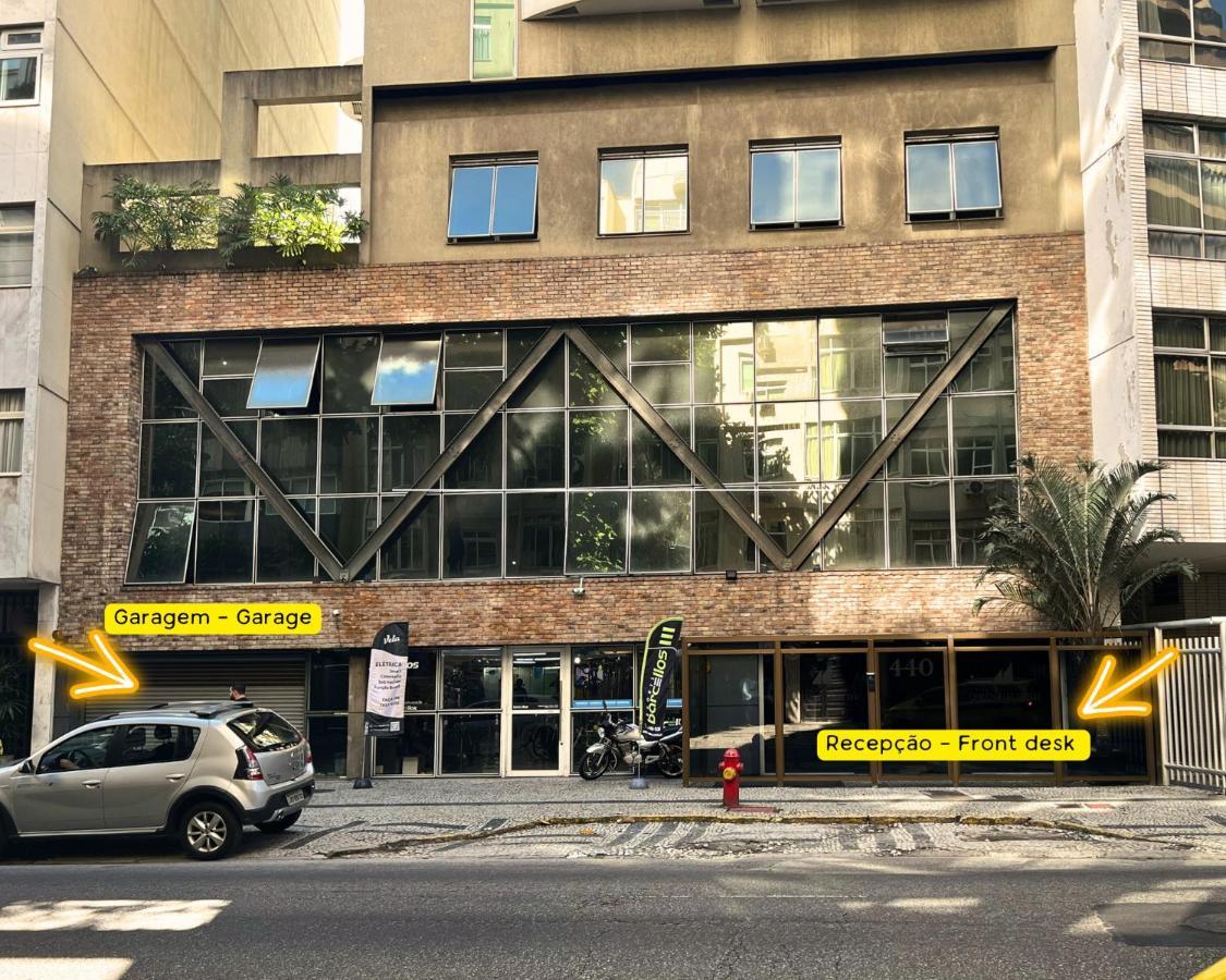 Flat Ipanema Com Garagem Apartment ริโอเดจาเนโร ภายนอก รูปภาพ